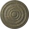 Ekena Millwork Carton Ceiling Medallion (For Canopies up to 2 5/8"), 12 5/8"OD x 1"P, Witch Hazel Crackle CM13CAWHC - alternate 1